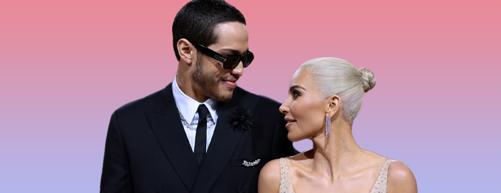 Pete Davidson and Kim Kardashian