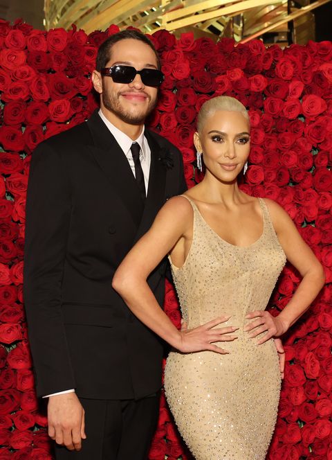 Pete Davidson and Kim Kardashian