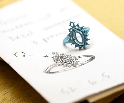 Earrings custom jewelry