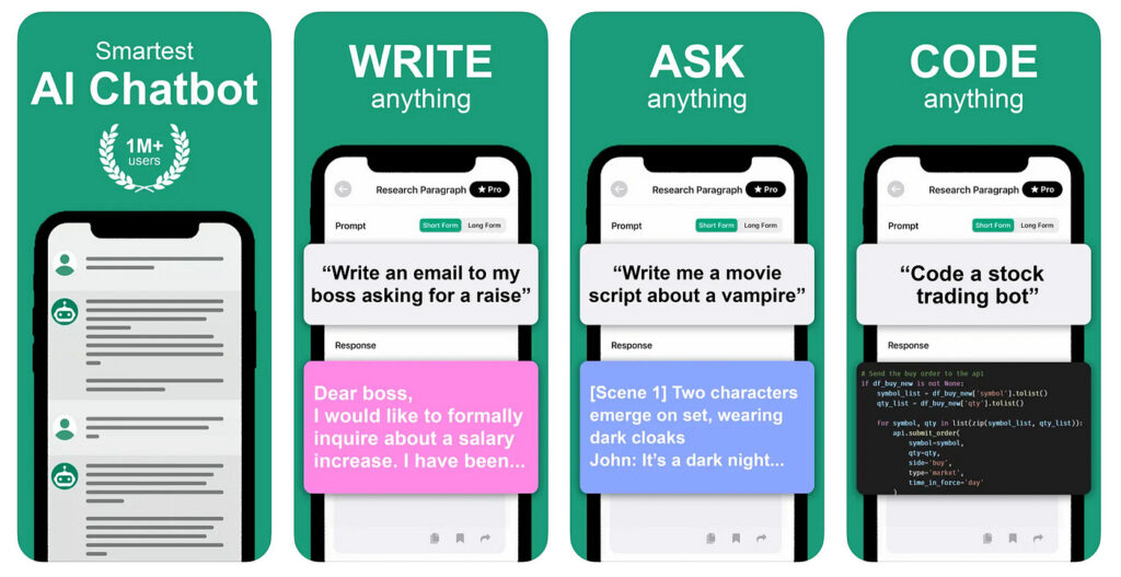 7 Most Popular ChatGPT Apps For Mobile in 2023