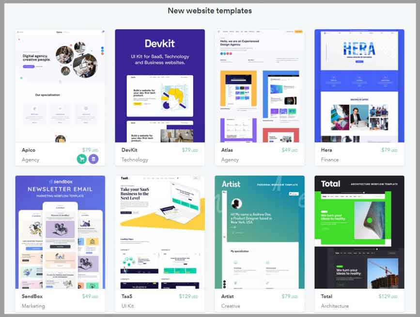 web template