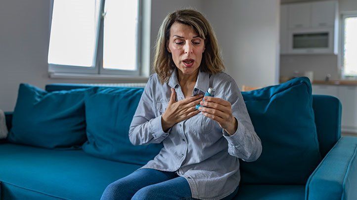 Affected By Asthma - Status Asthmatic