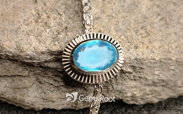 silver rakhi online