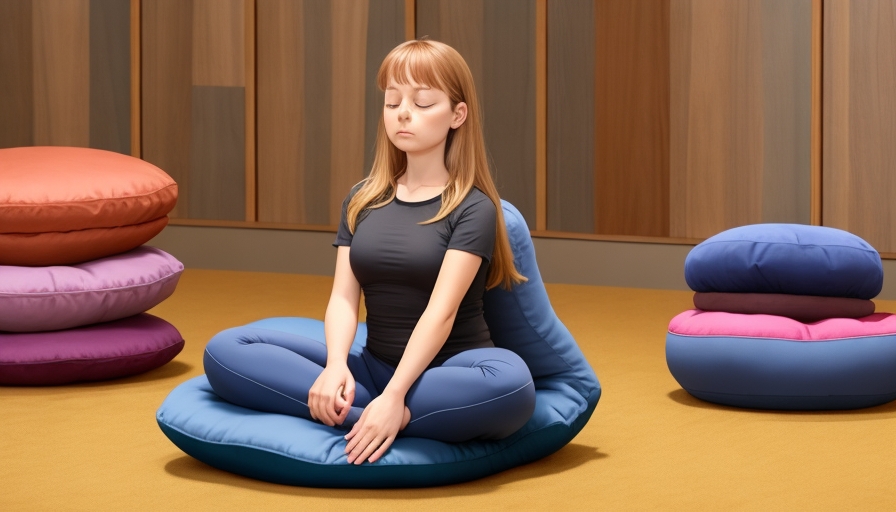 meditation cushions