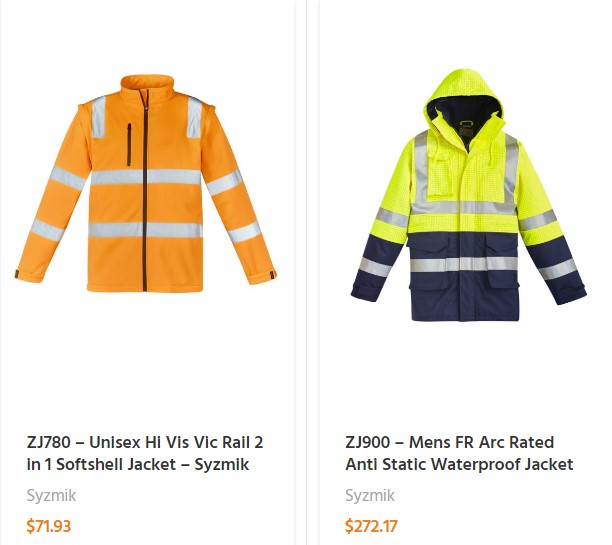 hi-vis workwear