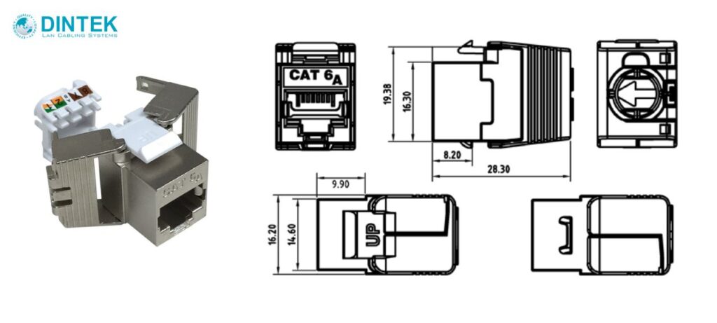 cat6a keystone jack