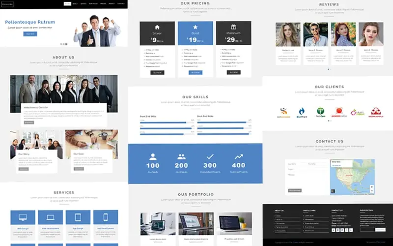 web template