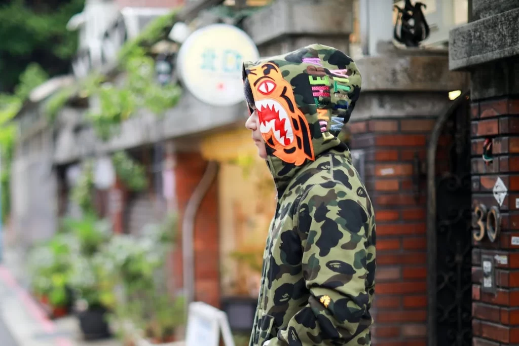 The Iconic Red Bape Hoodie